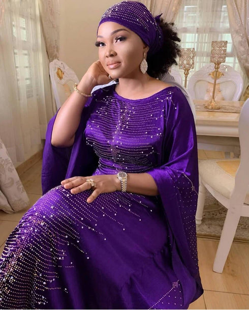 African Kaftan Dress for Women Plus Size