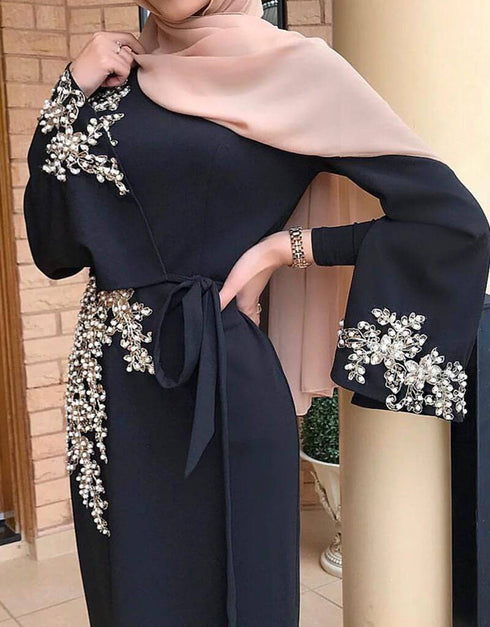 Muslim Hijab Abaya Kaftan Dress for Women