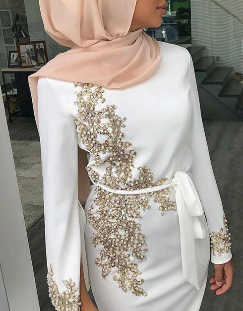 Muslim Hijab Abaya Kaftan Dress for Women