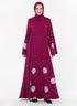 Muslim Women's Embroidery beads Abaya