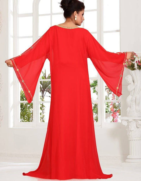 Bell Sleeve Aline kaftan for women