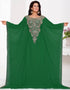 Embroidered farasha kaftan