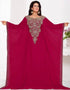 Embroidered farasha kaftan