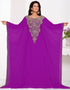 Embroidered farasha kaftan
