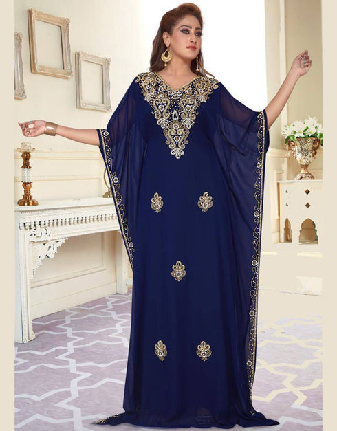Exclusive partywear beaded abaya