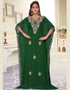 Exclusive partywear beaded abaya
