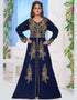 Flower design moroccan caftan
