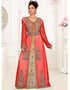 Flower design moroccan caftan