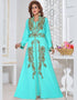 Flower design Work moroccan caftan