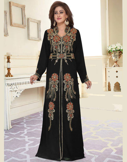 Full Sleeve moroccan caftan for women