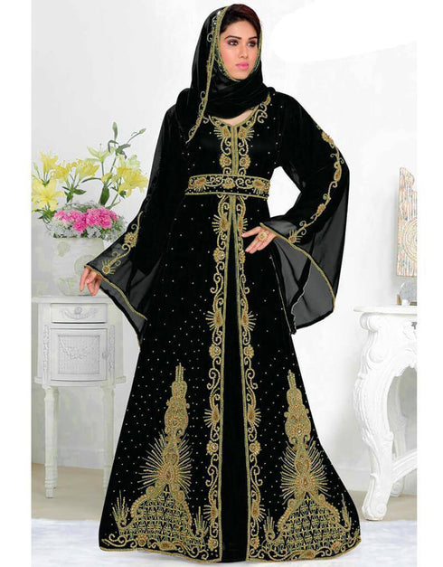 Full Sleeve moroccan caftan for women