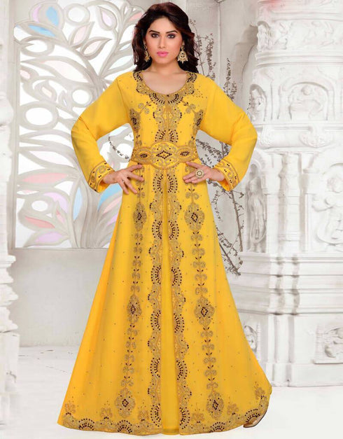 Full Sleeve moroccan caftan for women