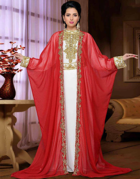 Jacket Style Partywear Kaftan