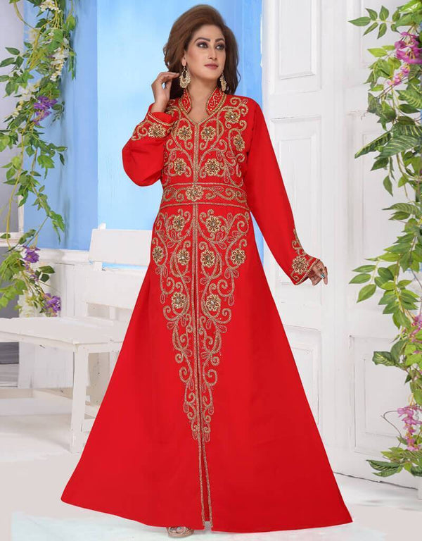 Jacket Style Partywear Kaftan