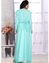 Multied embroide kaftan three layer