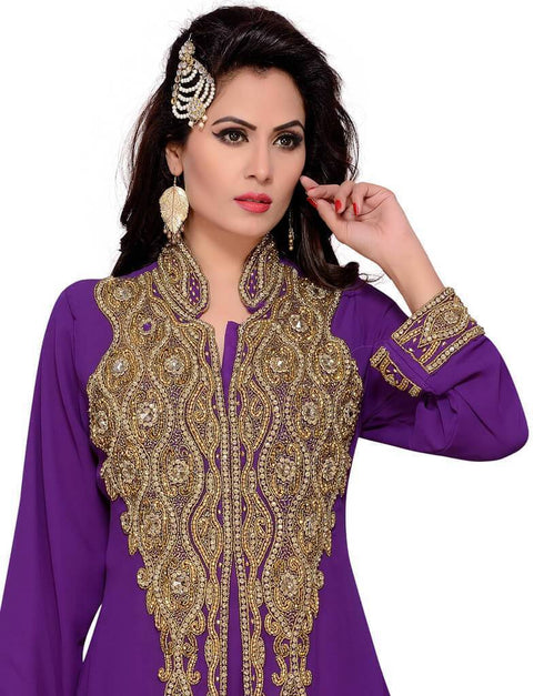 Muslim Embroidered party kaftan