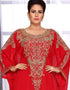 Round neck farasha kaftan