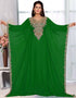 Side open kaftan farasha dress
