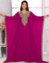 Side open kaftan farasha dress