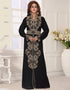 Stand Collar caftan with golden work