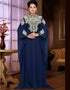 Stand Collar caftan with golden work