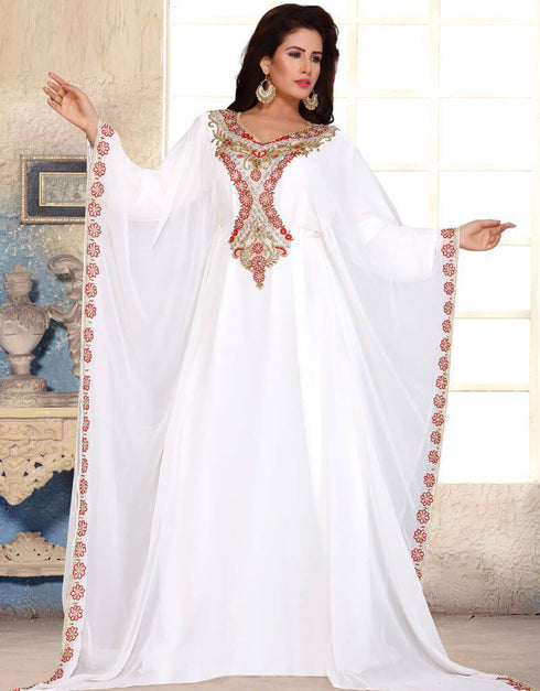 Two side open farasha dress