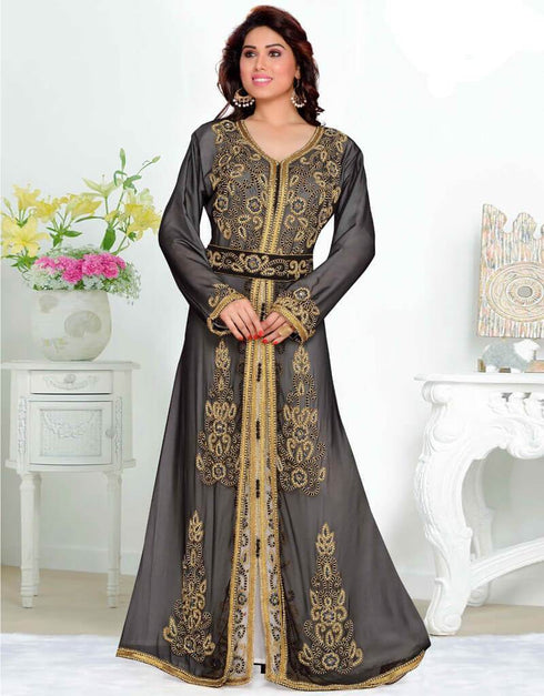 Wedding moroccan caftan With Belt