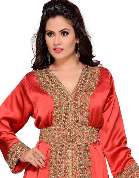 Women's abaya evening gown