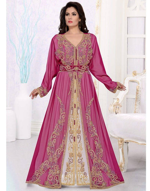Women's Islamic wedding moroccan caftan