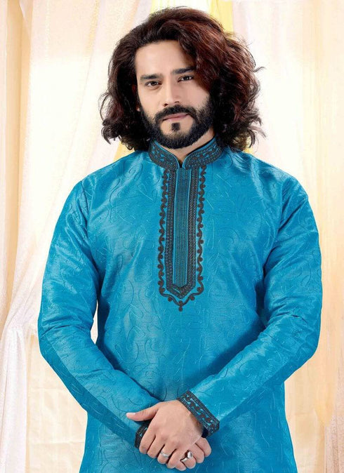 Feroze Kurta Art Silk Churidar