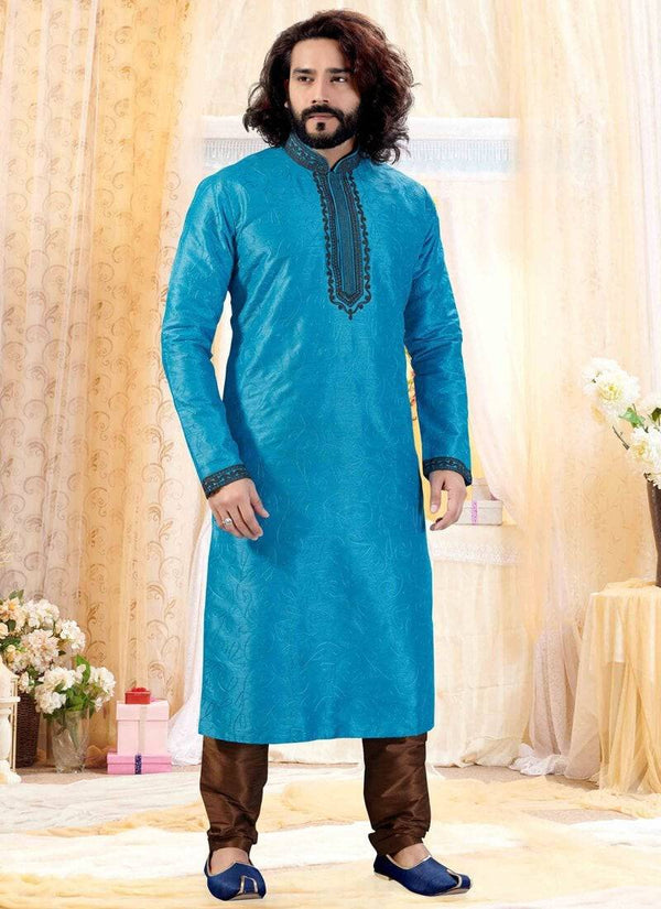 Feroze Kurta Art Silk Churidar