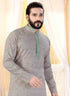 Light Brown Kurta Cotton Linen Churidar