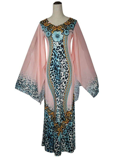 African Women Dress Batwing Sleeve
