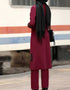 Islamic women Full Sleeve abaya cardigan style