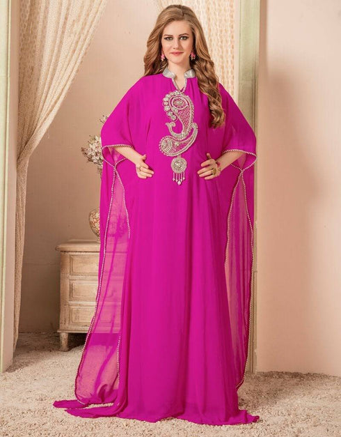 Dubai Style Two Elbow Sleeve Kaftan