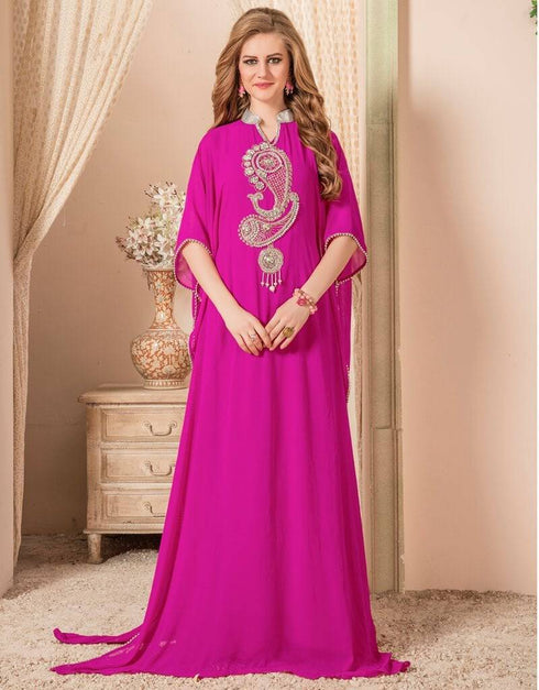Dubai Style Two Elbow Sleeve Kaftan