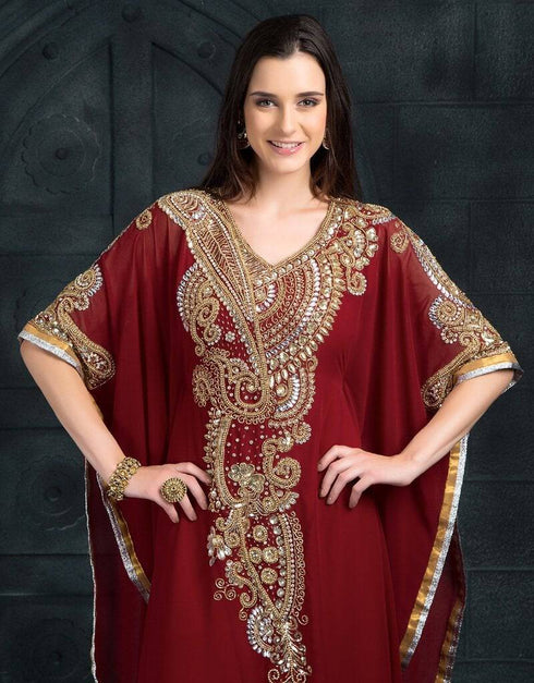 Exclusive Silk Designer Kaftan