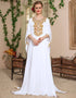 Farasha Style Kaftan With Golden Work