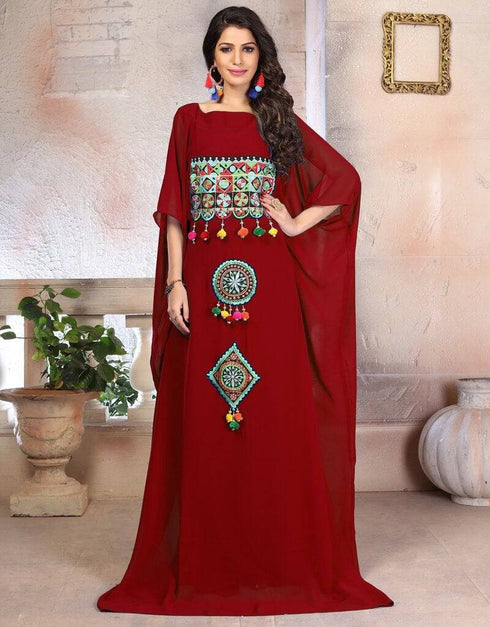 Georgette Islamic Dubai Dress