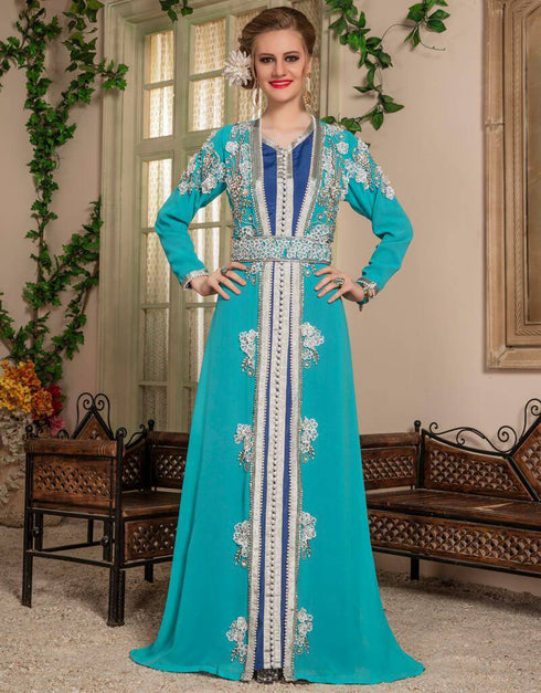 Jacket Moroccan Style Kaftan With Full Sleeve