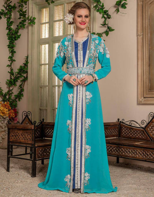 Jacket Moroccan Style Kaftan With Full Sleeve