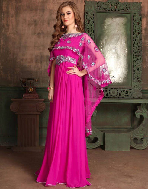 Party Wear Dubai Style Kaftan With Cap