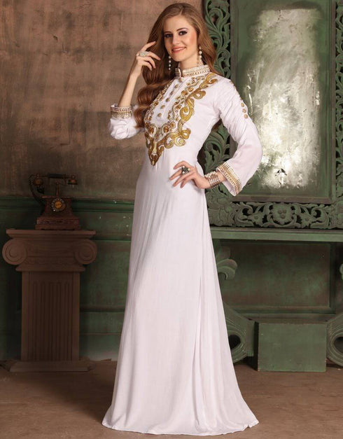Party Wear Maxi Gown Dubai Style