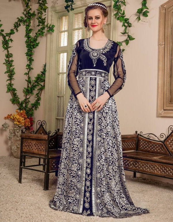 Party Wear Maxi Gown Dubai Style