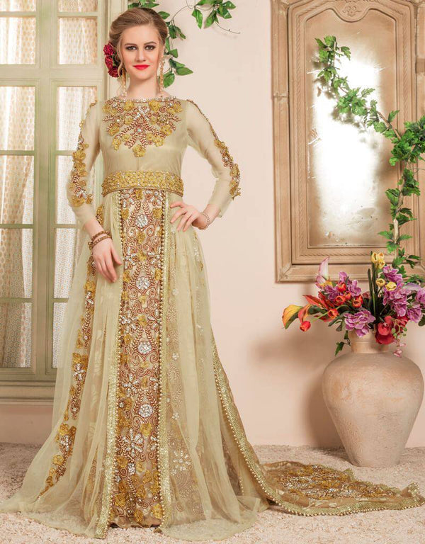 Takchita Wedding Kaftan With Multi Establishment
