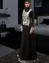 Two Color A-line Full Sleeve Kaftan