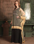 Two piece Farasha Style Kaftan With Silver Work