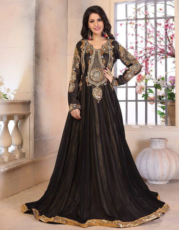 Woman Georgette Maxi Style Kaftan