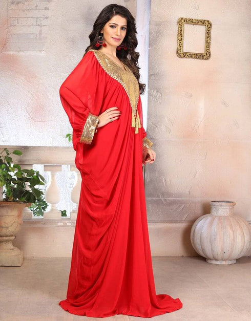 Woman Georgette Plus Size Kaftan