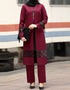 Islamic women Full Sleeve abaya cardigan style